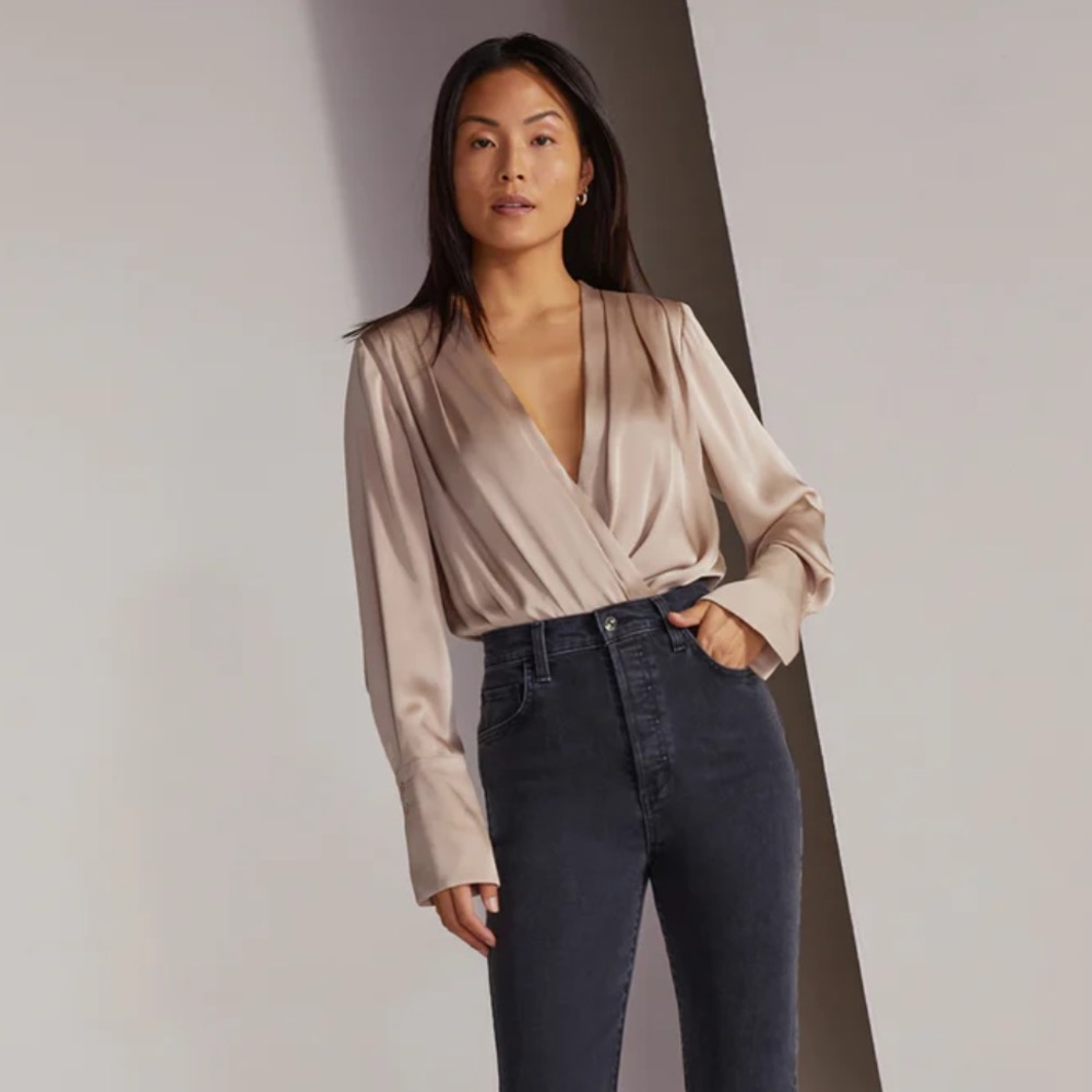 TAGS ON Favorite Daughter Date Night Blouse